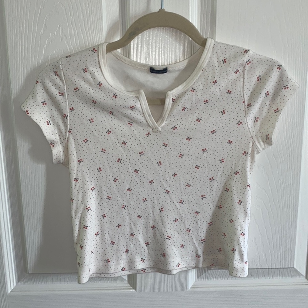 Brandy Melville Ashlyn Cherry Top